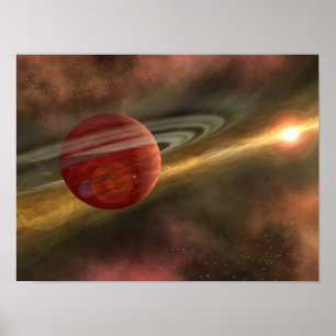 Poster Um planeta newfound possível