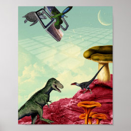 Poster Um planeta verde e respirável