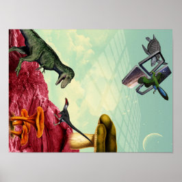 Poster Um planeta verde e respirável