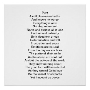 Pôster Um poema original sobre mãe e filho