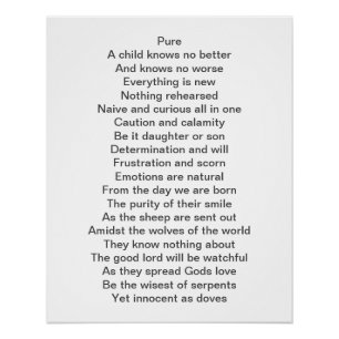 Pôster Um poema sobre a infância