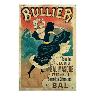 Pôster Um poster francês vintage