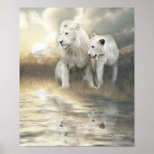 Pôster Um poster/impressão novos da arte do começo