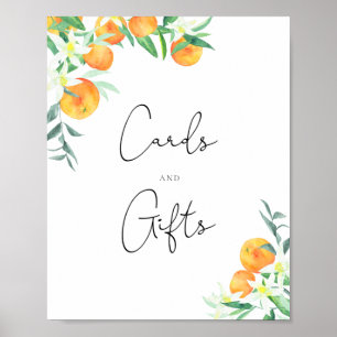 Poster Um pouco de cartões e presentes de baby shower fof