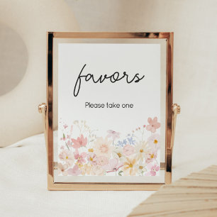 Poster Um Pouco De Flor Selvagem Está A Caminho Favor