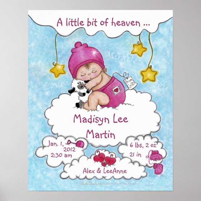 Pôster Um pouco de informação de parto para a garota (Frente)