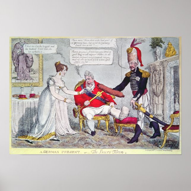 Poster Um Presente Alemão ou o Token do Lover (Frente)