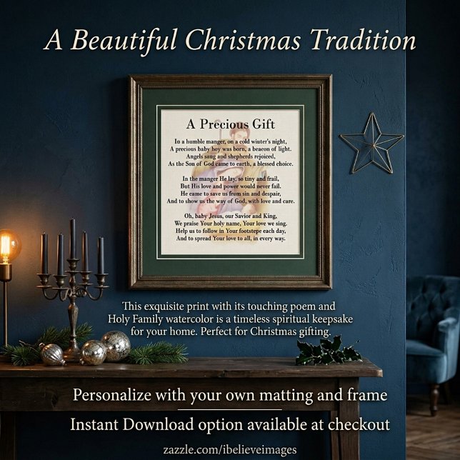 Poster Um presente precioso Natal (Criador carregado)
