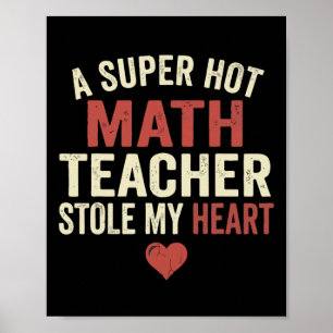 Poster Um Professor de Matemática Quente Roubou Meu Coraç
