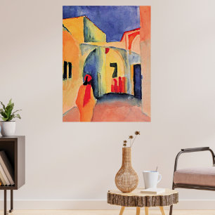 Poster Um relance em um Beco,