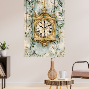 Poster Um relógio de flauta (flötenuhr), ou um autômato d