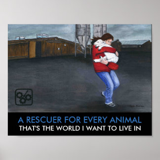 Pôster Um Resgate Para Cada Animal