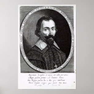 Pôster Um retrato de Claude Maugis, conselheiro a Marie