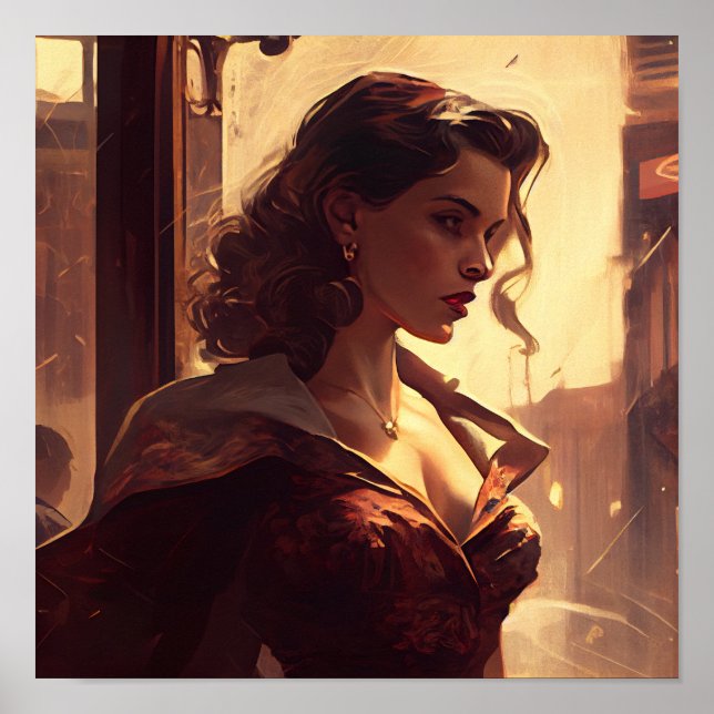 Poster Um retrato do passado (Frente)