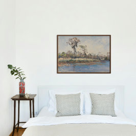 Pôster Um riacho em Wilmington NC Glossy Poster