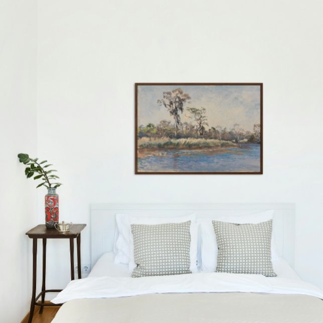 Pôster Um riacho em Wilmington NC Glossy Poster (Criador carregado)