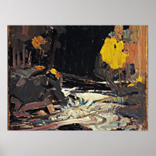 Poster Um rio, belas artes por Tom Thomson,