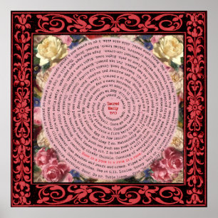 Poster Um Rosa É Um Rosa É Um Rosa