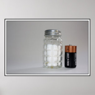 Pôster Um Sal e Bateria