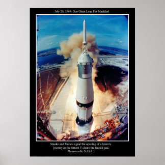 Poster Um salto gigante para a humanidade