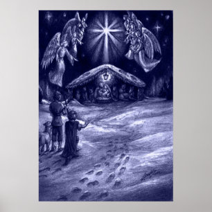 Pôster Um salvador é Nascer