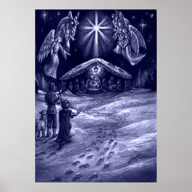 Pôster Um salvador é Nascer (Frente)