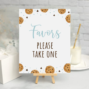 Poster Um Sinal de Favor de Festa de aniversário de Cooki