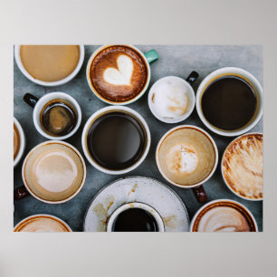 Poster Um Sonho de Café Amantes de Cafeína