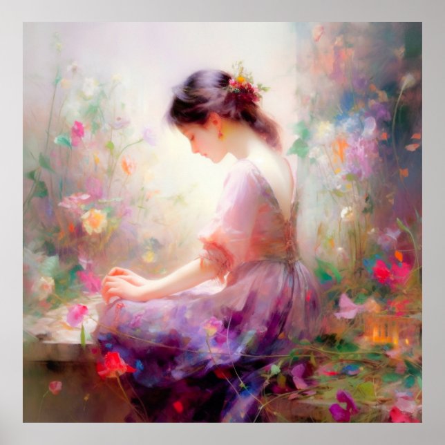 Poster Um sonho de dia das flores (Frente)