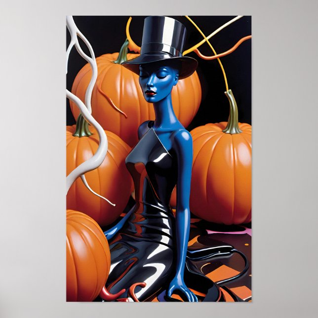 Poster Um Sonho de Halloween - Ken Gage Art (Frente)