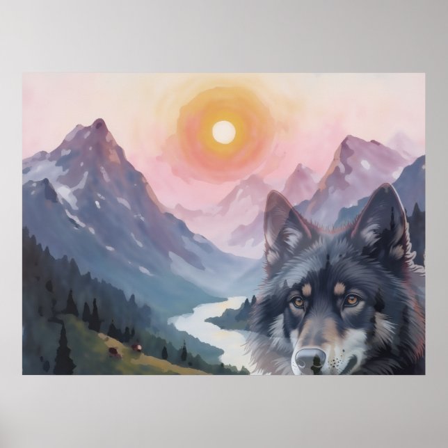 Poster Um sonho de lobo (Frente)