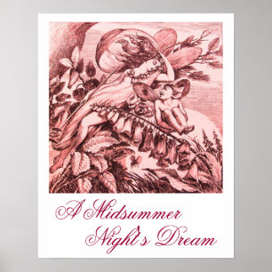 PÔSTER UM SONHO DE UMA NOITE DE VERÃO / FADA TITÂNIA