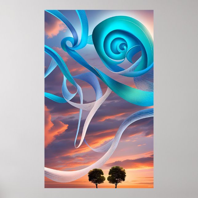 Poster Um Sonho Tecido nas Nuvens (Frente)