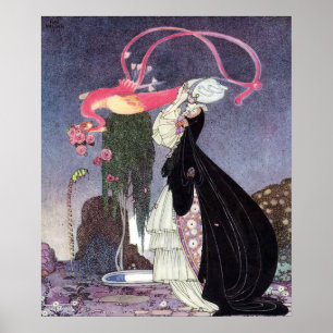 Pôster Um sonho terrível por Kay Nielsen