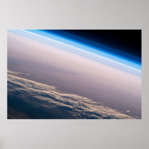 Poster Um Sunset Orbital Ao Largo Da Costa Do Cabo San Lu