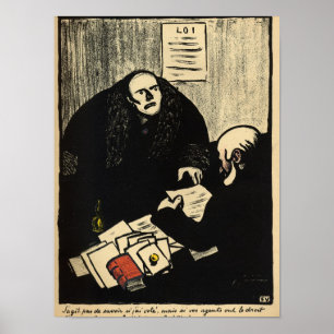 Pôster Um suspeito culpado tenta levantar uma pergunta