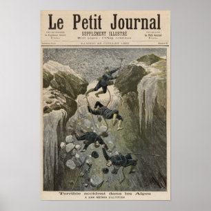 Poster Um terrível acidente nos Alpes