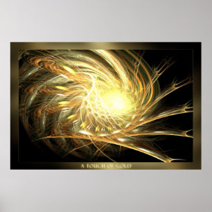 Poster Um Toque De Dourado