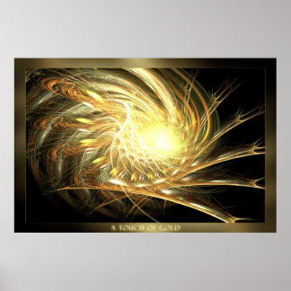 Poster Um Toque De Dourado