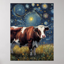 Um Touro na Noite Estrelada