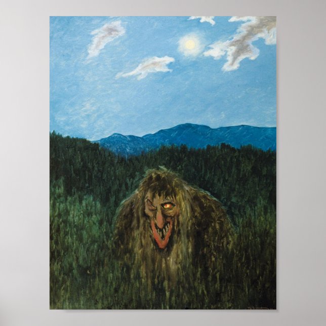 Pôster Um Troll real (Frente)