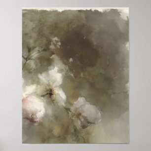 Poster Um Vaso com Rosas por Margaretha Roosenboom Impres