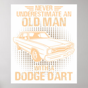 Poster Um velho Dodge Dart 73