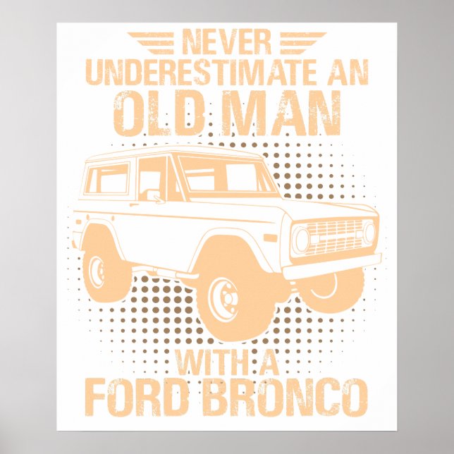 Poster Um Velho Ford Bronco (Frente)