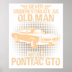 Poster Um Velho Homem Pontiac Gto 1967