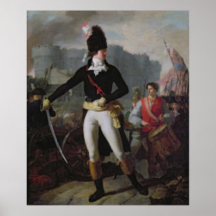 Pôster Um vencedor do Bastille, o 14 de julho de 1789