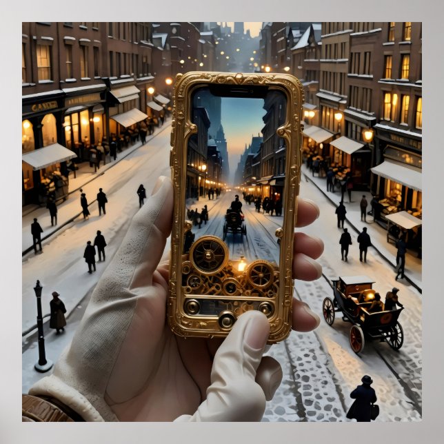 Poster Um vislumbre do futuro vitoriano (Frente)