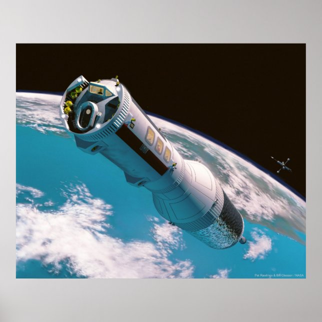 Poster Um Voo de Rotina para a Lua (Frente)