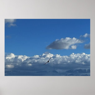 Poster Um voo sob as nuvens