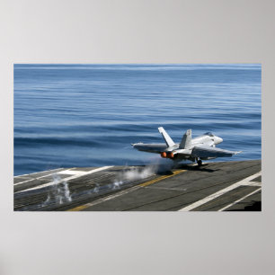 Pôster Um zangão super de F/A-18E